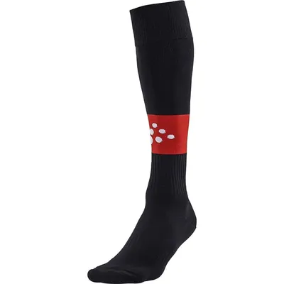 Produktbild von Craft Squad Contrast Stutzenstrumpf - Schwarz / Rot