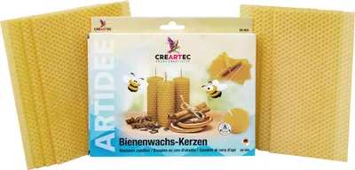 Produktbild von Bienenwachswaben-Kerzen Set