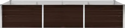 Produktbild von Hochwertigen Möbel Beete - Braun Garten-Hochbeet Braun 240x80x45cm Verzinkter Stahl NEU1961074