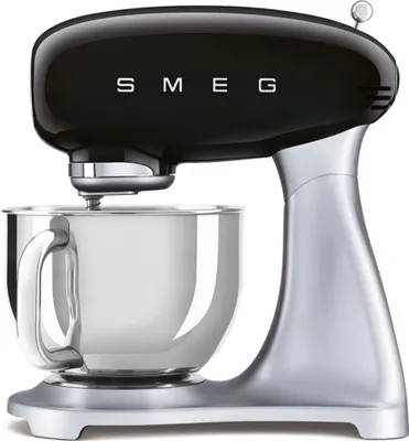 Immagine prodotto di Impastatrice planetaria multifunzione nera da 4,8 l e 800 w Smeg SMF04BLEU