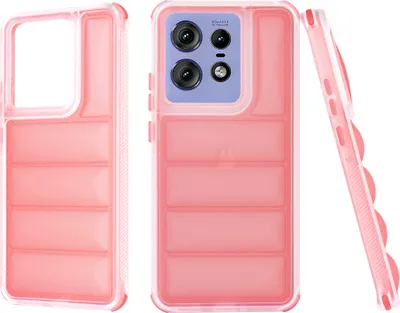 Produktbild von Techsuit Wave Shield Back Cover Hülle für Motorola Edge 50 Pro - Rot