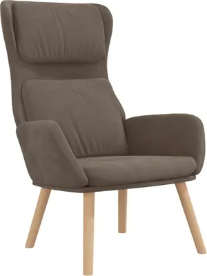 Obrázok produktu pre vidaXL Relaxačné kreslo hnedý zamat