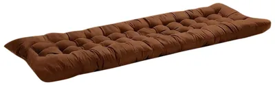 Obrázok produktu pre Vodoodolný sedák na lavičku, 120 x 50 cm, tmavosivý