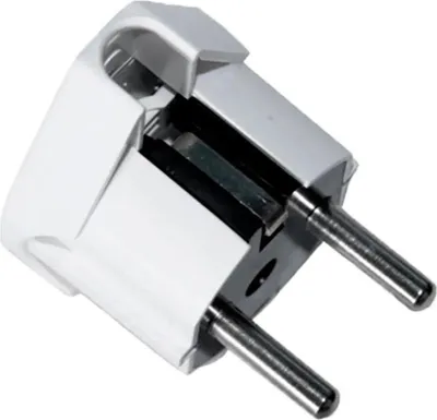 Zdjęcie produktu dla Adapter wtyczki Solera Schuko 16a Biały Jeden Rozmiar / Wtyczka EU 220V Biały Jeden Rozmiar