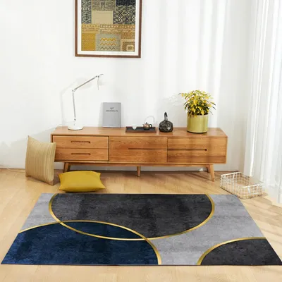 Image de Tapis géométrique, dimensions 100 x 160 cm