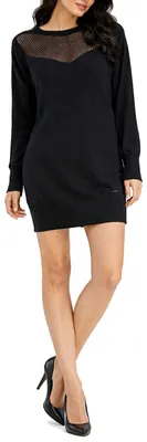 Produktbild von Diesel M-Grayblue Dress Damen Kleid Strickkleid Schwarz