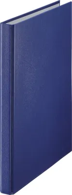Produktbild von Ringbuch A4 2-Ringe 16mm blau Packung mit 10 Stück