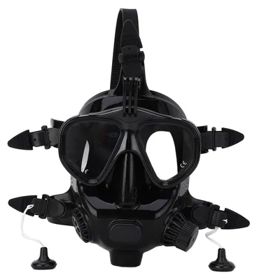 Obrázek produktu pro Celotvářová potápěčská maska - Antifog - Bez úniku - 180° panoramatický výhled - Silikonová potápěčská maska - Vhodná pro unisex dospělé - Celotvářová...