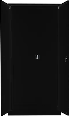 Produktbild von SET Lüllmann® Flügeltürenschrank 4,5 OH und 5 OH, tiefschwarz