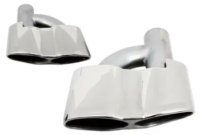 Obrázek produktu pro Koncovky výfuku pro Mercedes třídy S W221 2005-2013 S65 S63 Design.