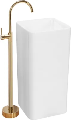 Produktbild von Rea Standwaschbecken Holly Square White