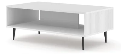 Produktbild von raumhirsch Moderner Couchtisch Ravenna 90 cm mit Ablage und Stauraum