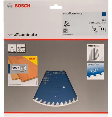Obrázok produktu pre Bosch 2608642133 Bosch Kreissägeblatt BS LF B 216x30-60