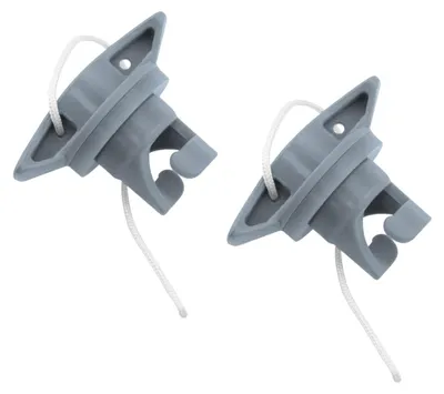 Productafbeelding van Ventieldop - Ventieldopjes fiets - Ventieldoppen auto - Set van 2 stuks - Voor rubberboot, SUP en kajak