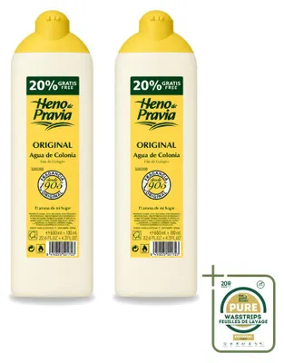 Obrázek produktu pro 2 kusy toaletní vody Heno de Pravia Original, objem 780 ml, balení
