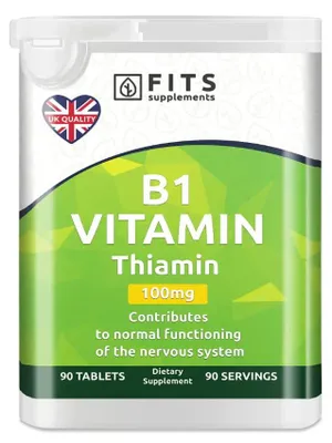 Obrázek produktu pro Vitamin B1 100 mg (thiamin) 90 tablet