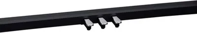 Produktbild von Roland KPD-70-BK, 3-Pedal-Einheit, Schwarz, Chrom, Roland