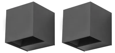 Immagine prodotto di Apparecchio di illuminazione esterna LED C4 Rex - 6,6 W, luce bianca neutra, 350 lm, grado di protezione IP54, colore grigio
