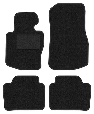 Image de Tapis de sol en moquette pour BMW 4 F36 2014-2021 (Coupe/cabrio xdrive) – jeu 4 pièces, anthracite, sur mesure – Wielganizator ANTHRA
