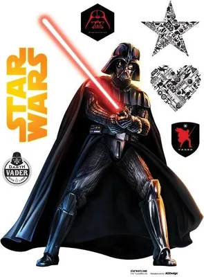 Produktbild von Star Wars Klebedekoration 65x85cm
