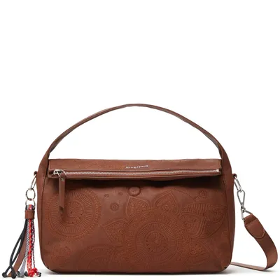 Produktbild von Desigual Damen Schultertasche Deja Vu Narbonne Flap Camel
