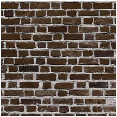 Produktbild von Wallario Magnet für Kühlschrank / Geschirrspüler, magnetisch haftende Folie - 60 x 60 cm, Motiv: Ziegelsteinwand in braun - Backsteine