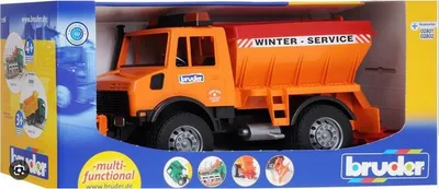 Image de BRUDER 2572 - MB Unimog service hivernal
