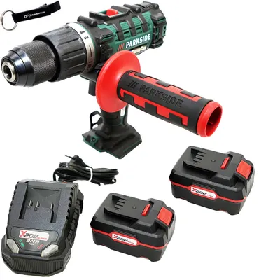 Produktbild von PARKSIDE® 20 V Akku-Schlagbohrschrauber PSBSA 20-Li / inkl. 2 Akkus (4Ah) und Ladegerät (2,4A)