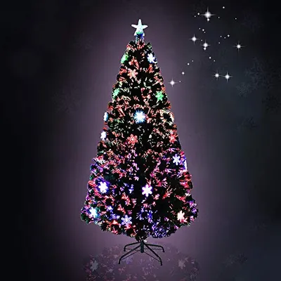 Sapin De Noël Artificiel The Living Store - 120 Cm - Avec LED Colorées