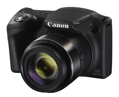 Produktbild von Canon PowerShot SX420 IS - Digitalkamera - 20 MP CCD 4,3 mm-180,6 mm - Display: 7,62 cm/2,3" TFT - Schwarz