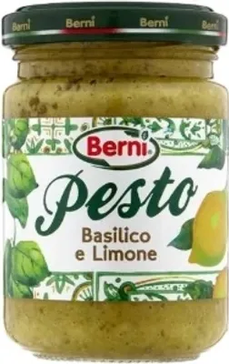 Produktbild von Basilikum-Pesto mit Limette 135g - Berni