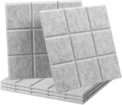 Productafbeelding van Zelfklevend vilt prikbord, 30 x 30 cm, kurk, voor kantoor en studio