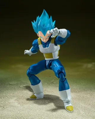 Immagine prodotto di Action figure S.H. Figuarts di Dragon Ball Super Super Saiyan God Super Saiyan Vegeta - Unwavering Saiyan Pride - 14 cm