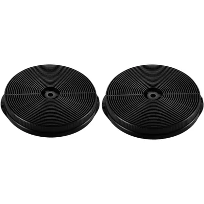 Produktbild von Heinner FC-F600 Aktivkohlefilter-Set für Dunstabzugshauben (x2), kompatibel mit HDCH-F4560TIX, HTCH-F660IX & HTCH-F660GBK