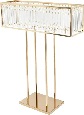 Produktbild von Blumenständer, Elegantes Hochzeitsmittelstück, Vielseitige Dekoration, Gold