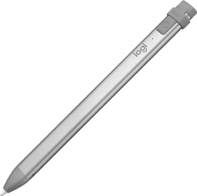 Zdjęcie produktu dla Logitech 914-000052, Tablet, Apple, Szary, iPad Pro 12.9" (3rd gen), iPad Pro 11", iPad (7th, 6th gen), iPad Air (3rd gen), iPad mini (5th gen), Kopolimer akrylonitrylo-butadieno-styrenowy (ABS), Aluminium, Silikon, Wbudowany