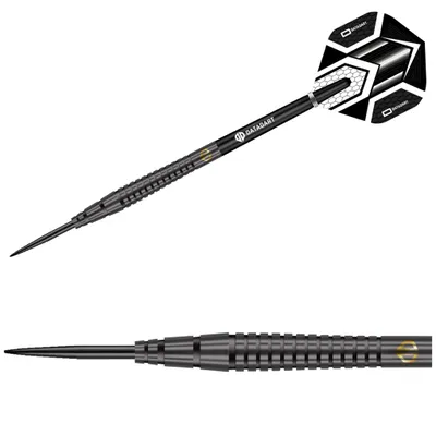 Produktbild von Datadart | Black | Steeldarts | 90% Tungsten | 26 g | Schwarz | Dartpfeile Set