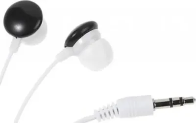 Image de ViVanco™Colour Buds Casque d'écoute intra-auriculaire filaire Musique Noir, Blanc