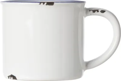 Produktbild von Antoinette Becher mit Henkel, Steinzeug, blauer Rand, Inhalt: 0,08 Liter