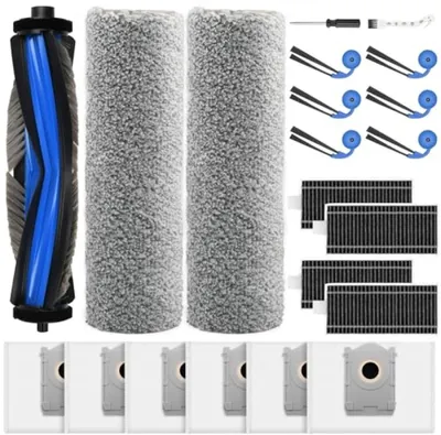 Produktbild von PromoHome® 21-teiliges Zubehörset für Ecovacs Deebot X9 PRO Omni/X11 PRO Omni – 1 Hauptbürste, 6 Staubbeutel, 2 Wischrollen, 4 Filter, 6