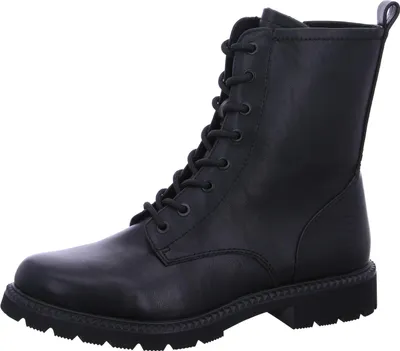 Produktbild von Tamaris Damen Stiefelette Combat Boot flach mit Reißverschluss 1-25215-45, Größe:40 EU, Farbe:Schwarz