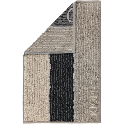 Productafbeelding van JOOP! Gastendoek Signature, kleur: grafiet, afmeting: 30x50 cm