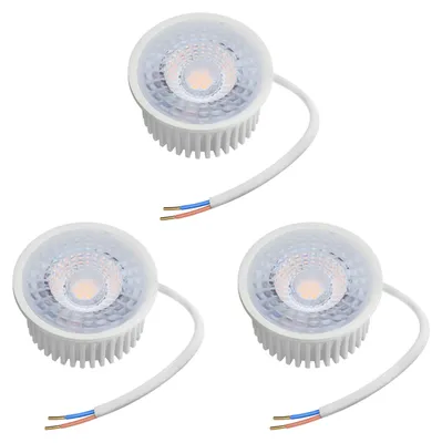 Produktbild von 3er Set LED Modul dimmbar 3000K warmweiß 230V - 5W 380 Lumen 110° - GU10 ersatz
