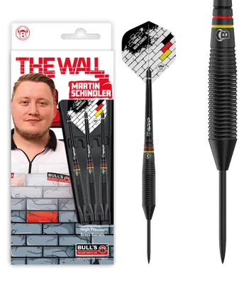 Produktbild von BULL'S Martin Schindler Black Brass Steeldart - 23g -- 1 Satz