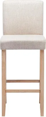 Produktbild von Satz von 2 Barhockern - Stoff - Beige - ROVIGO