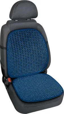 Produktbild von Natur-Fresh belüftetes Bett mit blauer Rückenlehne