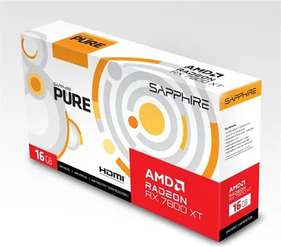 Image de Sapphire Pure Radeon RX 7800 XT 16GB - Cartes graphiques