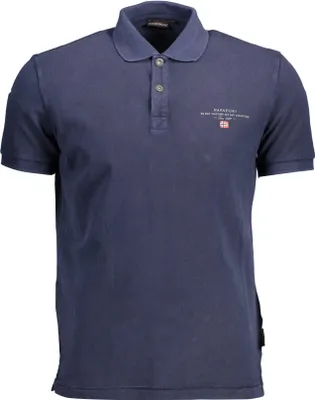 Produktbild von NAPAPIJRI POLO KURZARM HERREN BLAU : Farbe - Blau, Größe - 2XL Größe: 2XL Farbe: Blau