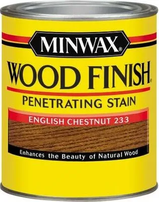 Produktbild von Ölbeize für Holz MINWAX Wood Finish 236 ml ENGLISH CHESTNUT – innen, schnelltrocknend 236ml ENGLISH CHESTNUT