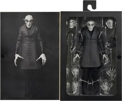 Produktbild von Nosferatu Black + White Ultimate Count Orlok Figur 18cm